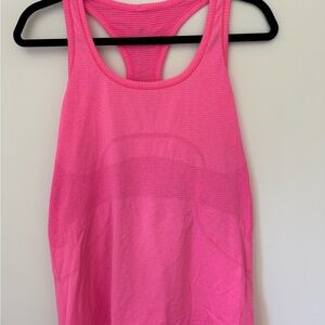 Lululemon Athletica Pink Swiftly Tank Top size 10